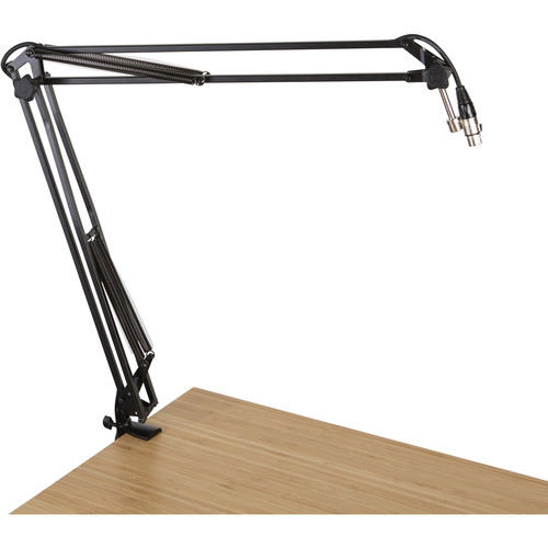 Gator Frameworks Desk-Mounted Broadcast/Podcast Boom Arm Mic Stand GFWMICBCBM1000 - 1